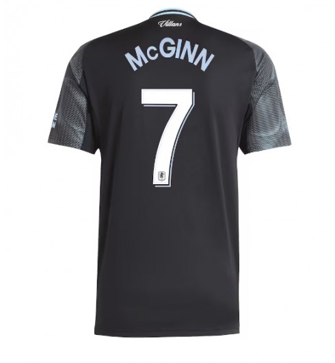 Aston Villa John McGinn #7 Venkovní Dres 2025-26 Krátký Rukáv Aston Villa John McGinn #7 Venkovní Dres 2025-26 Krátký Rukáv